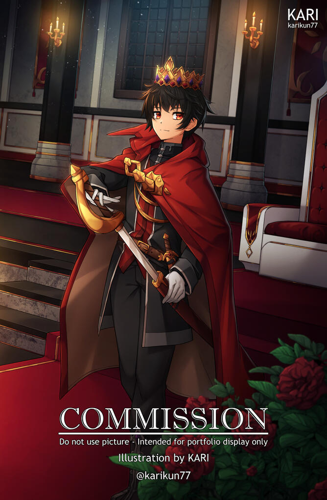Royal dark king